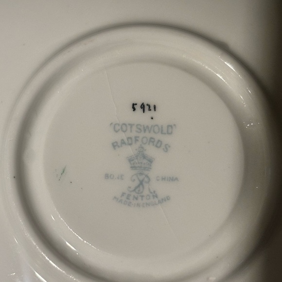 vintage Radfords Fenton teacup and saucer set - Picture 8 of 10